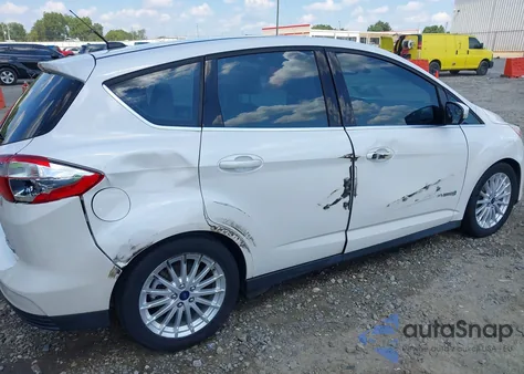 2015 Ford C-Max Hybrid Sel из США, поврежденный, VIN 1FADP5BU2FL124665